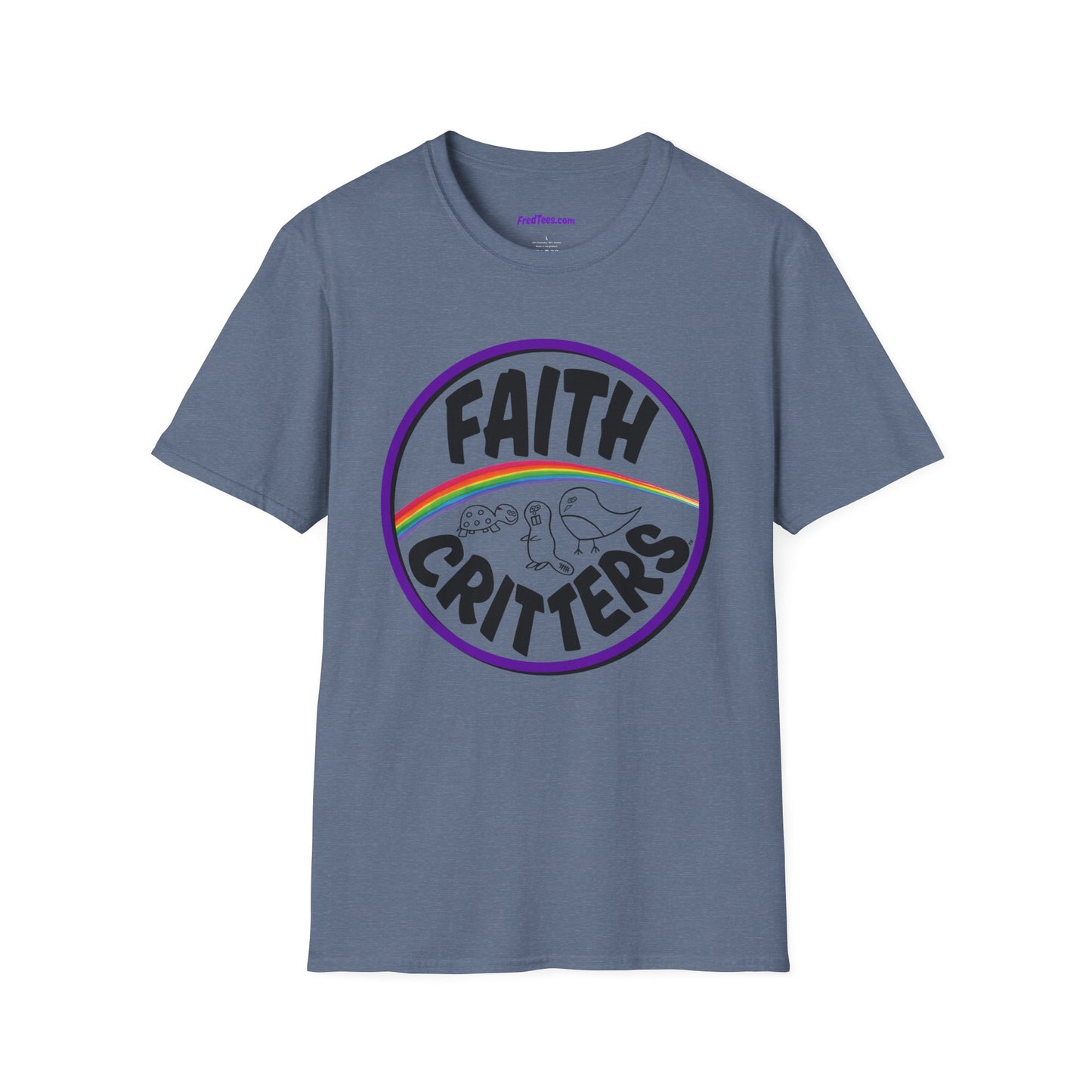 The OFFICIAL Faith Critters tee! From the author/illustrator of The Robin and the Rainbow