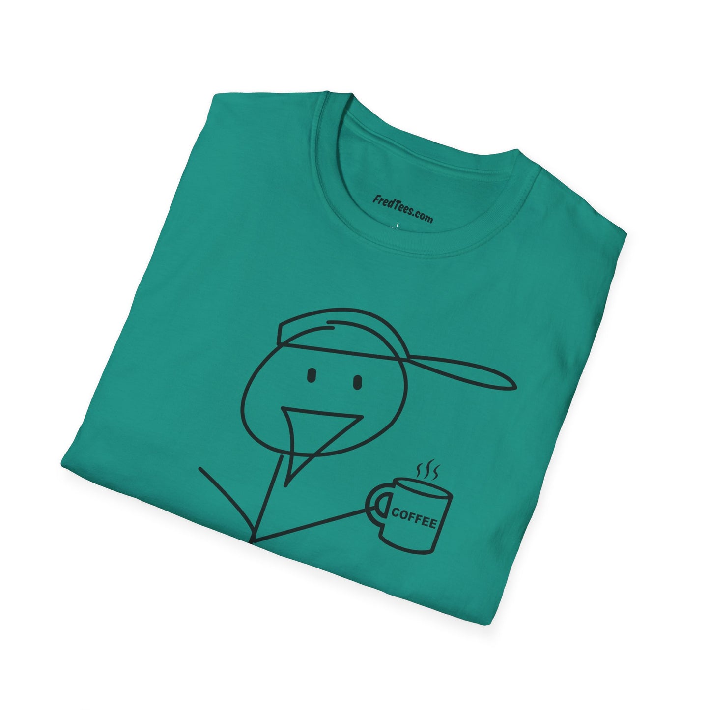 FRED needs his cuppa coffee! Can you relate?