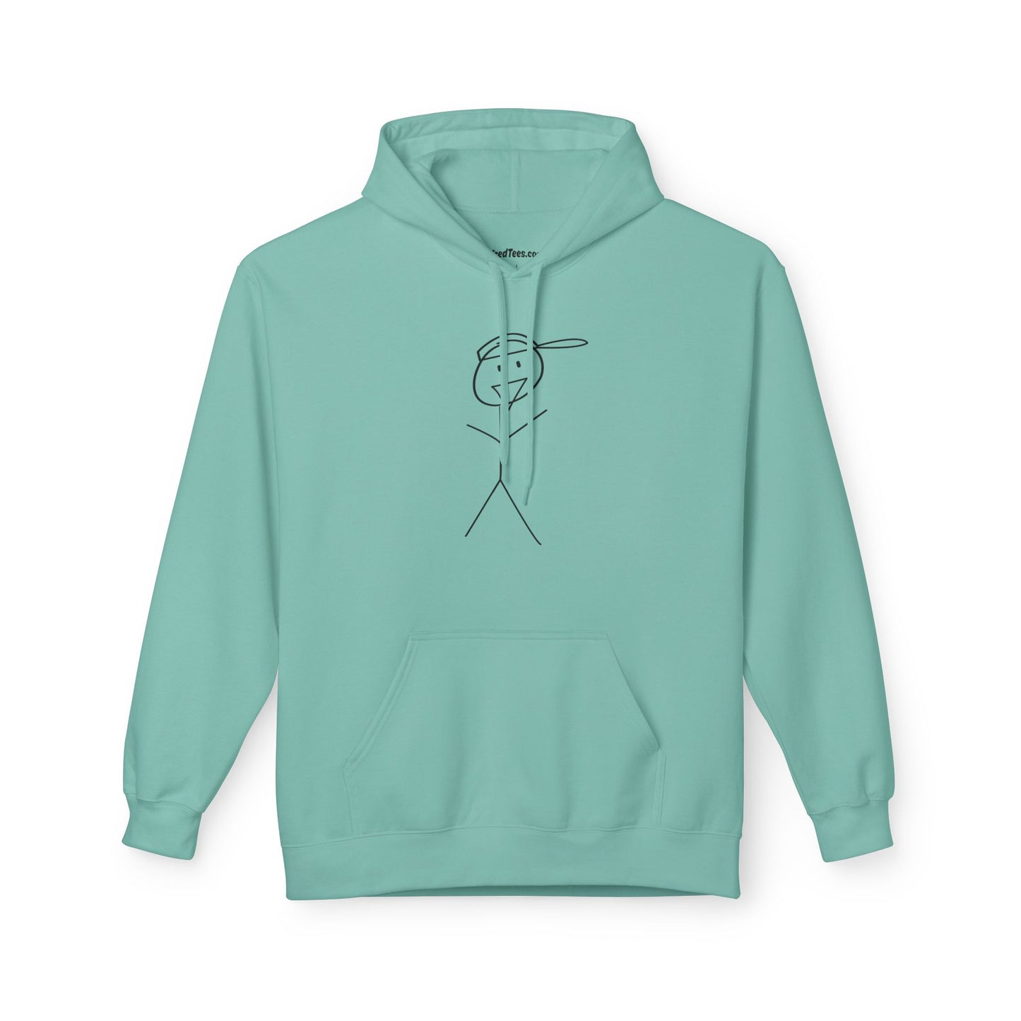 The original FRED hooded sweatshirt! You get Fred and warmth and a hood! You win!