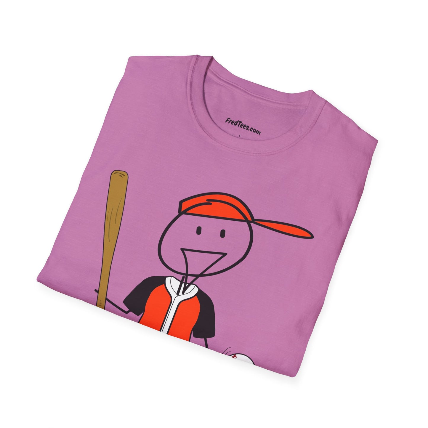 FRED is ready to PLAY BALL! His forever motto - HAVE FUN, PLAY HARD, DON’T QUIT! Orange & Black