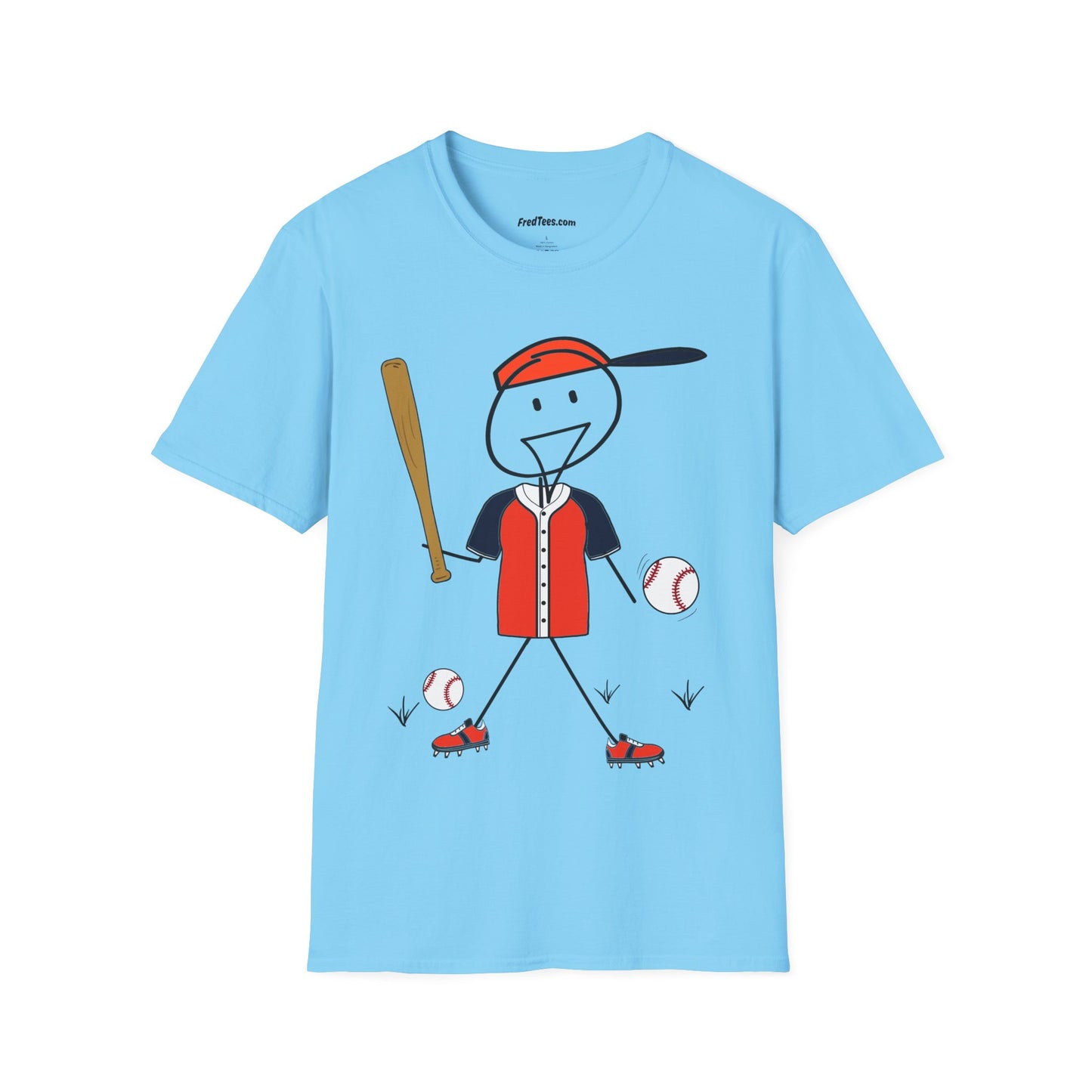 FRED is ready to PLAY BALL! His forever motto - HAVE FUN, PLAY HARD, DON’T QUIT! Orange & Navy
