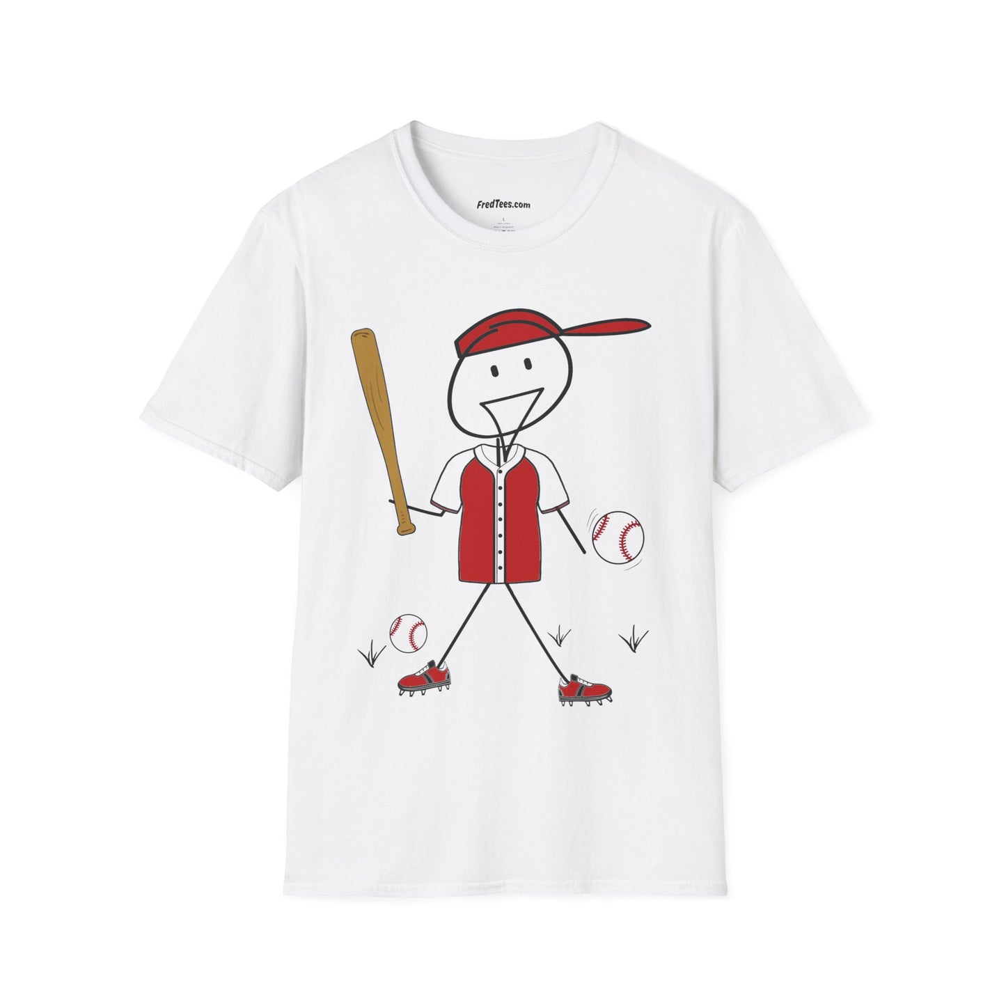 FRED is ready to PLAY BALL! His forever motto - HAVE FUN, PLAY HARD, DON’T QUIT! Red