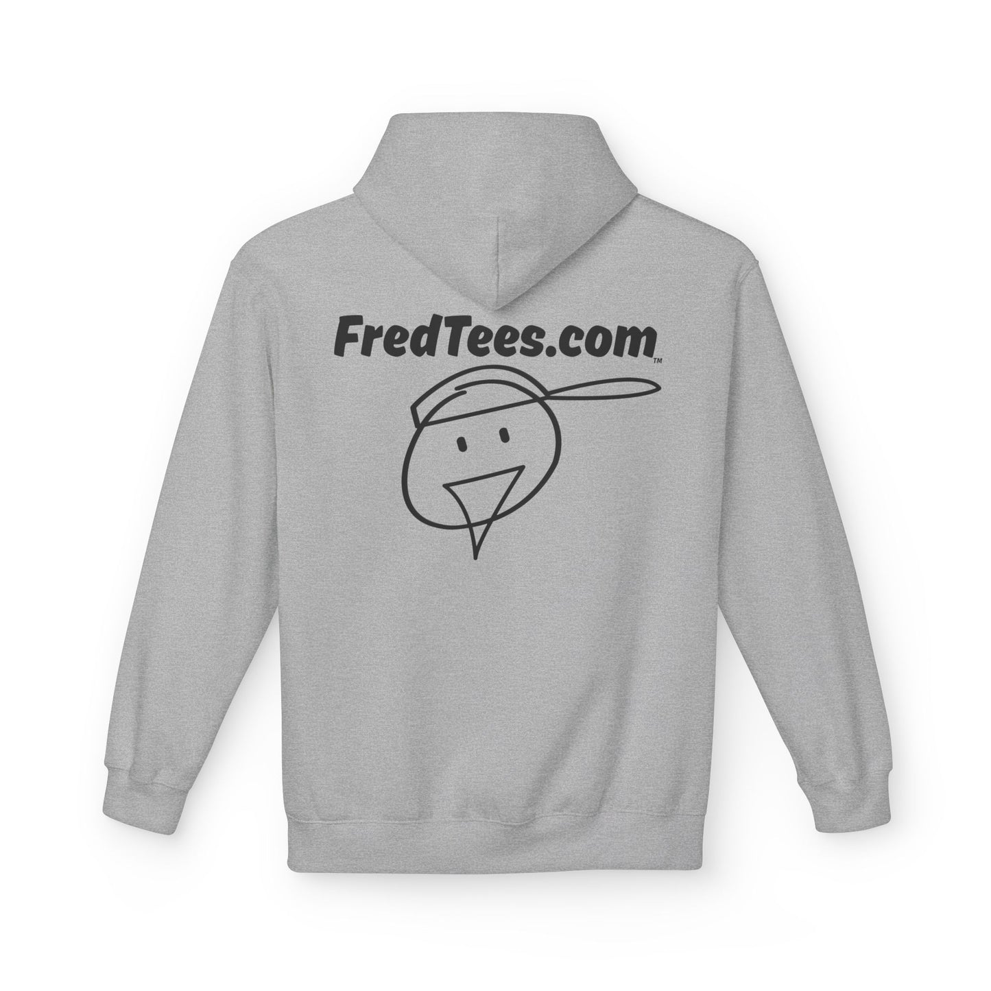The original FRED hooded sweatshirt! You get Fred and warmth and a hood! You win!