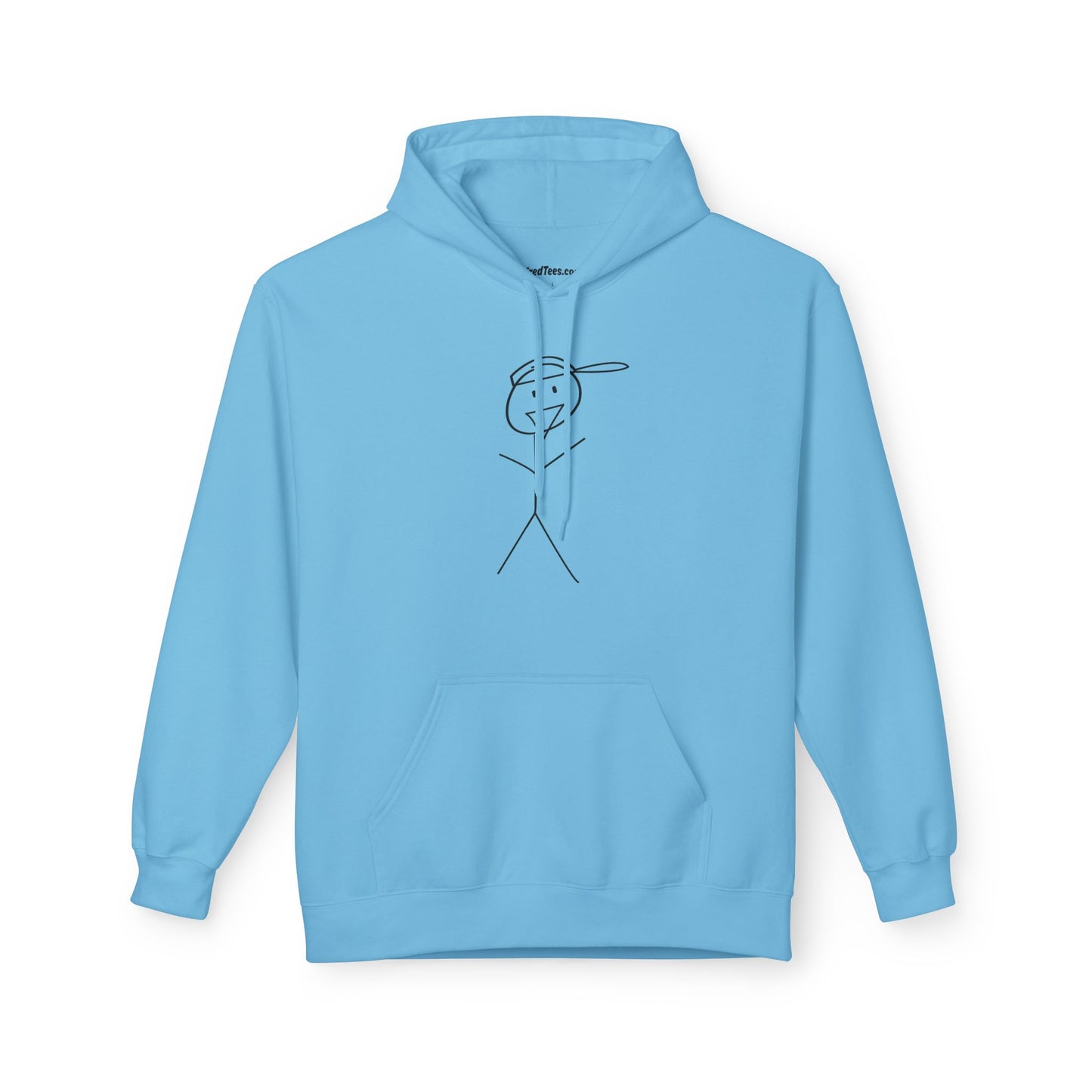 The original FRED hooded sweatshirt! You get Fred and warmth and a hood! You win!