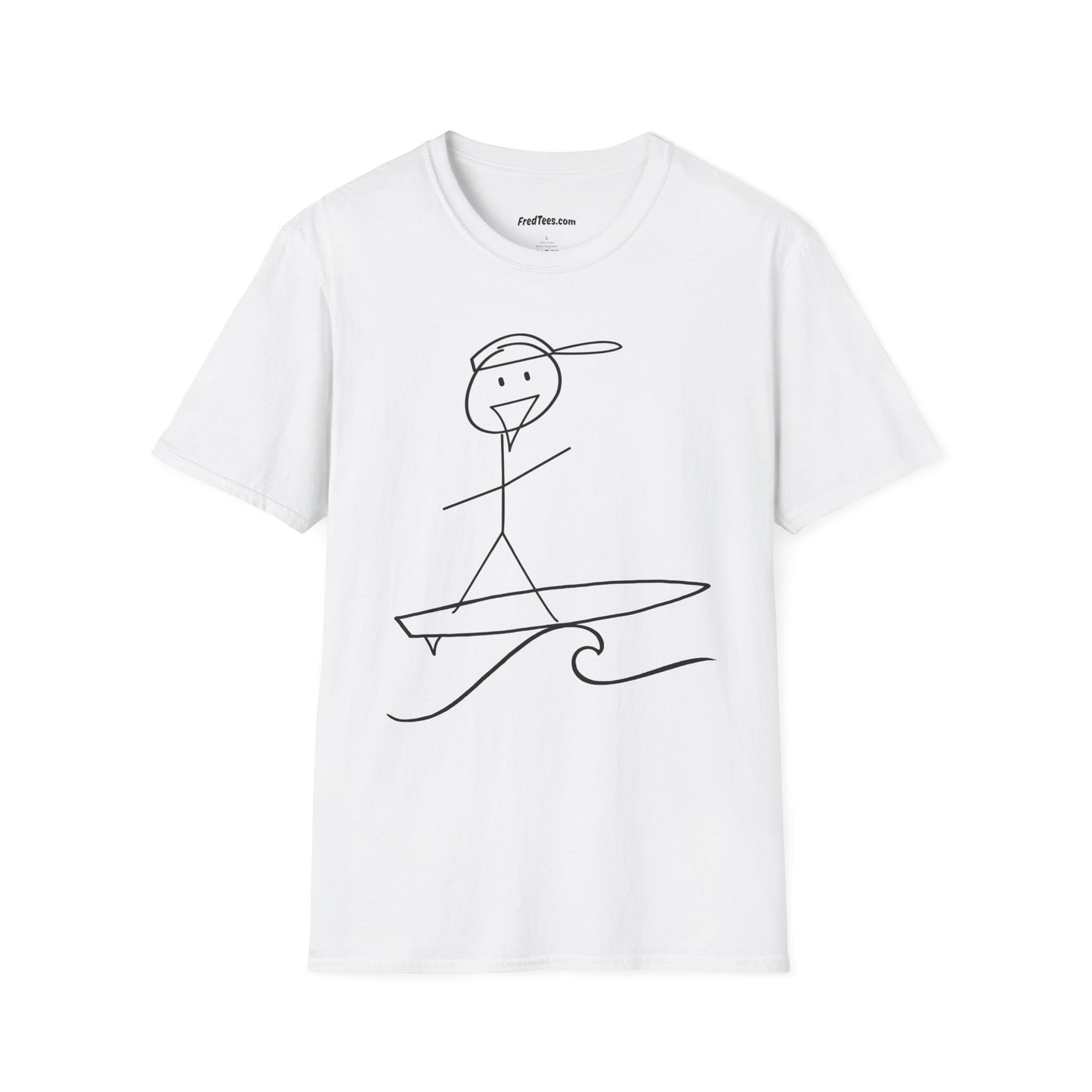 Fred’s Official Surf Shirt! Hang ten, dudes!