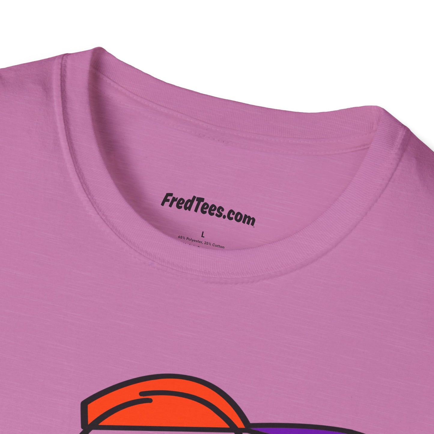 FRED is ready to PLAY BALL! His forever motto - HAVE FUN, PLAY HARD, DON’T QUIT! Orange & Purple