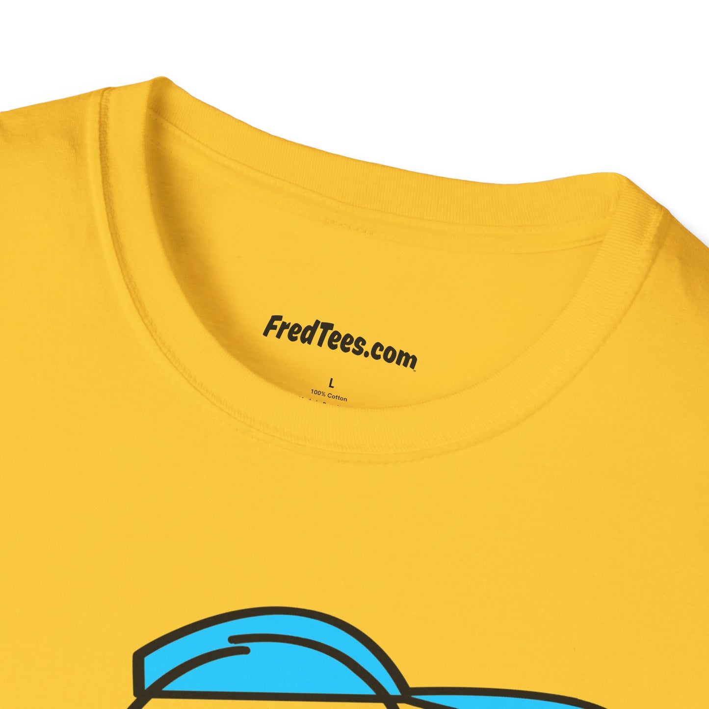 FRED is ready to PLAY BALL! His forever motto - HAVE FUN, PLAY HARD, DON’T QUIT! Sky Blue & Black Pinstripe