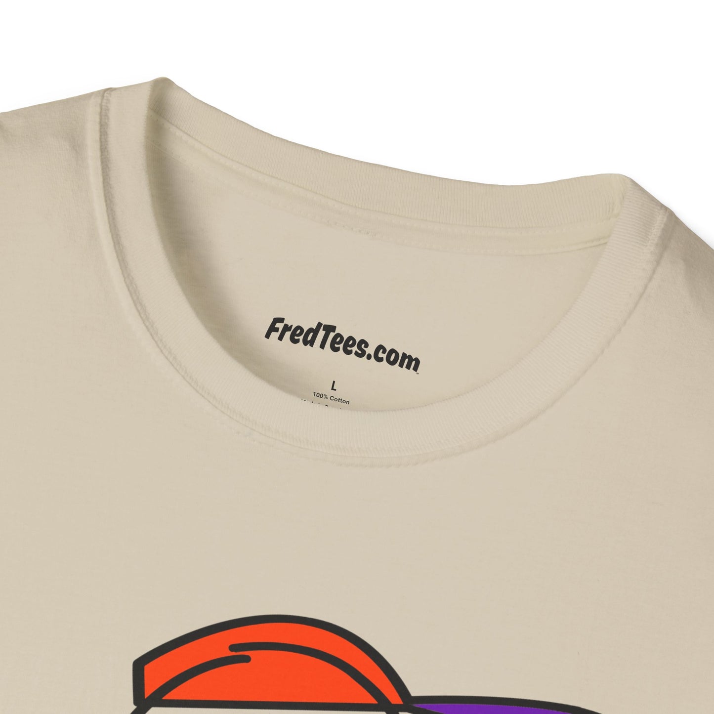 FRED is ready to PLAY BALL! His forever motto - HAVE FUN, PLAY HARD, DON’T QUIT! Orange & Purple