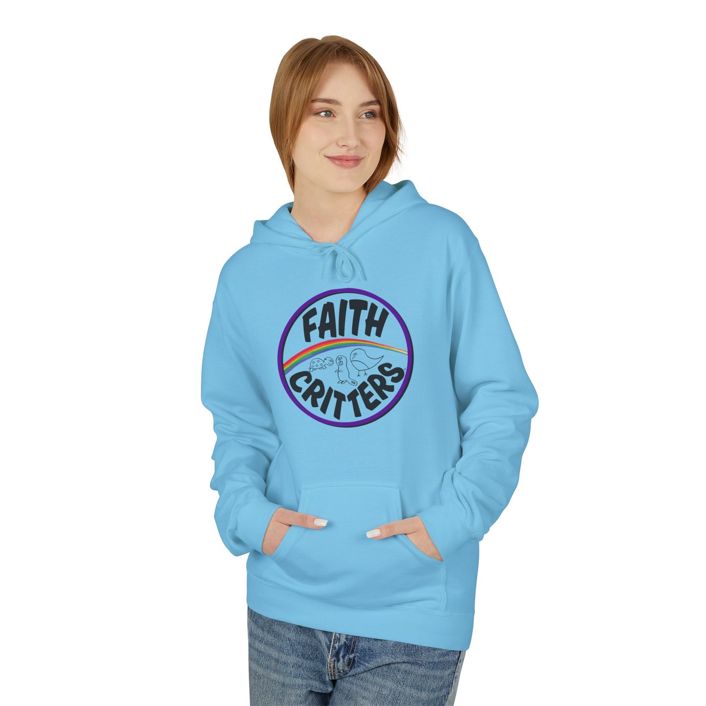 The OFFICIAL Faith Critters sweatshirt! Celebrate the Critters in comfort!