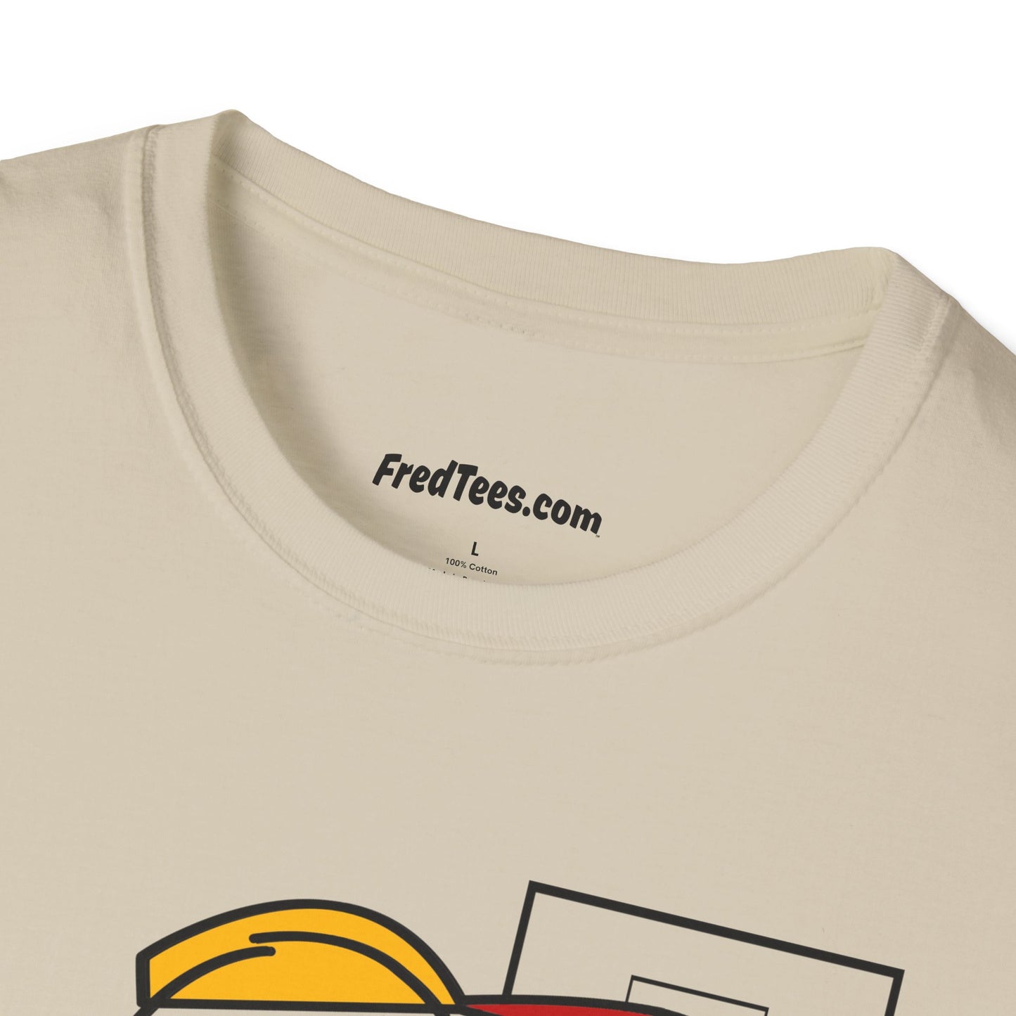 FRED is ready for the court! His forever motto - HAVE FUN, PLAY HARD, DON’T QUIT! Red & Yellow