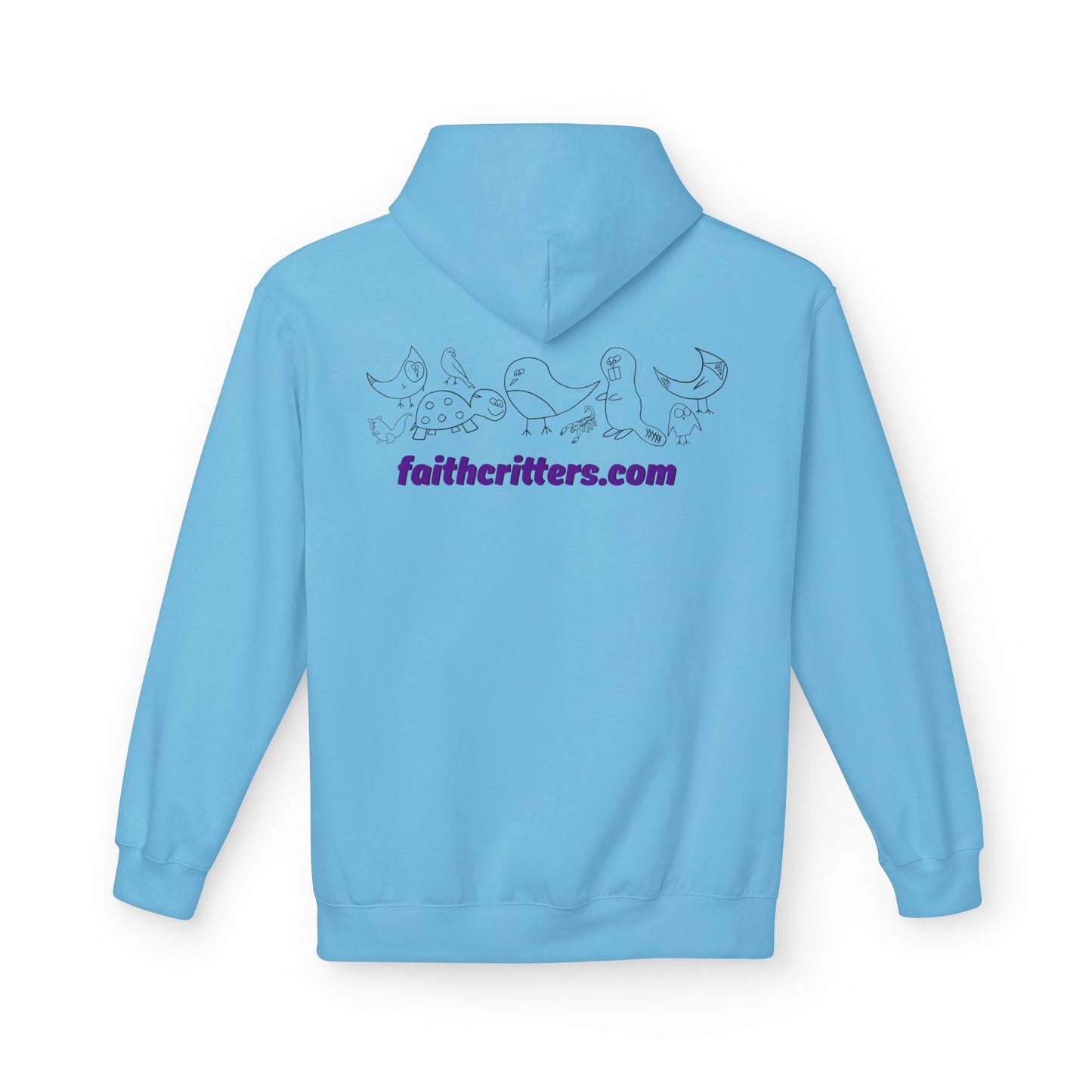 The OFFICIAL Faith Critters sweatshirt! Celebrate the Critters in comfort!