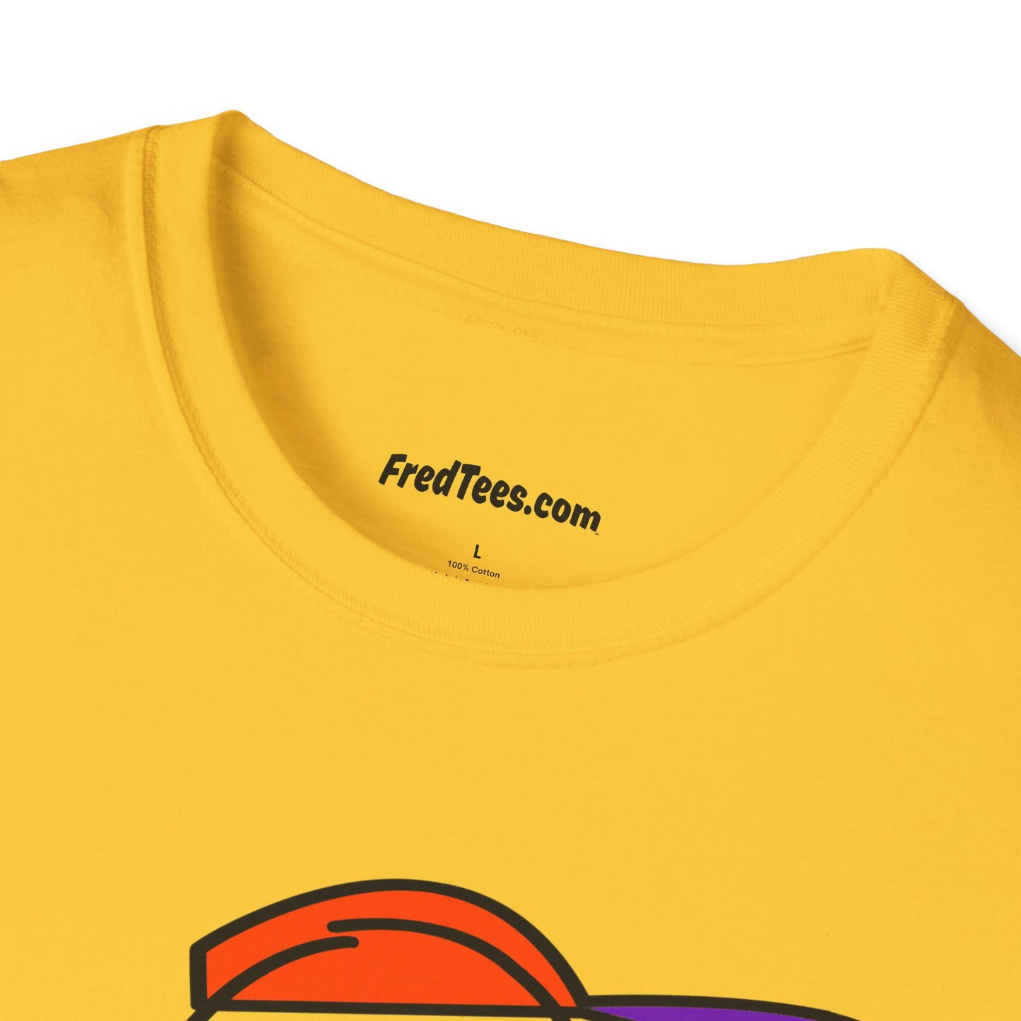 FRED is ready to PLAY BALL! His forever motto - HAVE FUN, PLAY HARD, DON’T QUIT! Orange & Purple