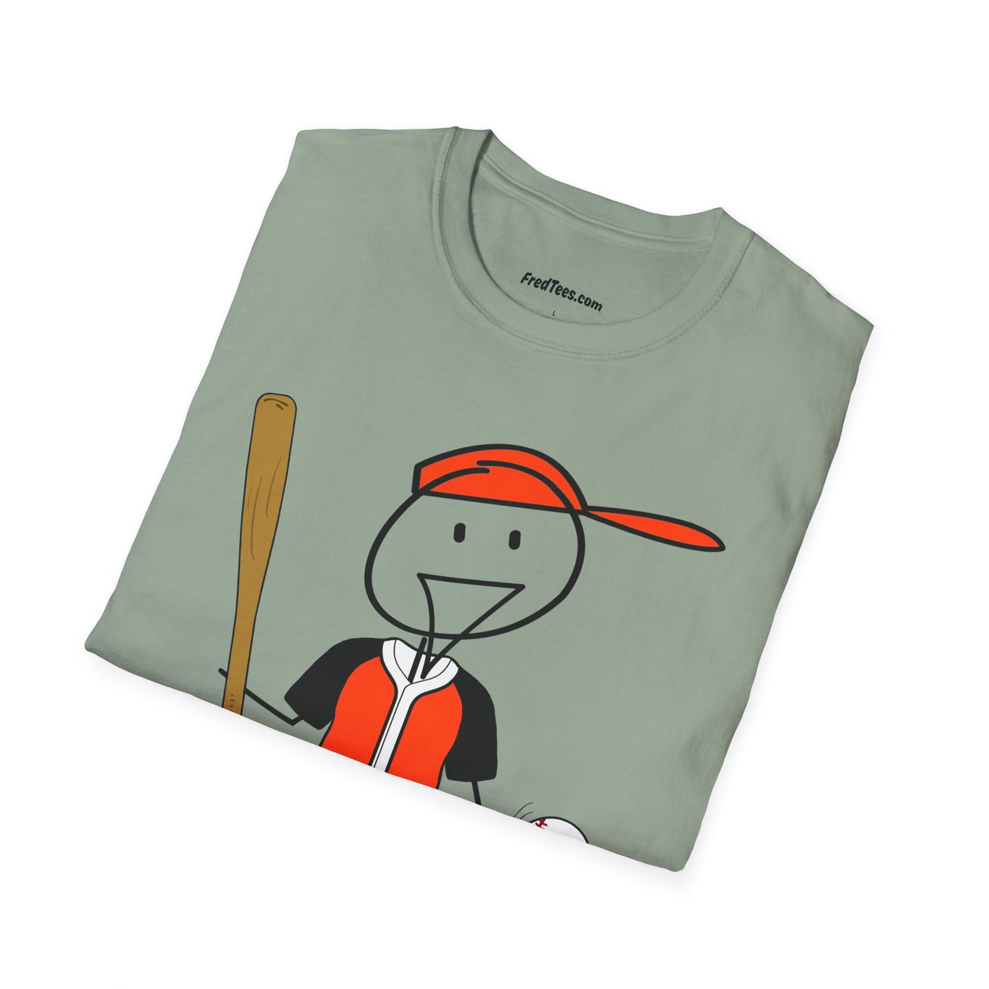 FRED is ready to PLAY BALL! His forever motto - HAVE FUN, PLAY HARD, DON’T QUIT! Orange & Black