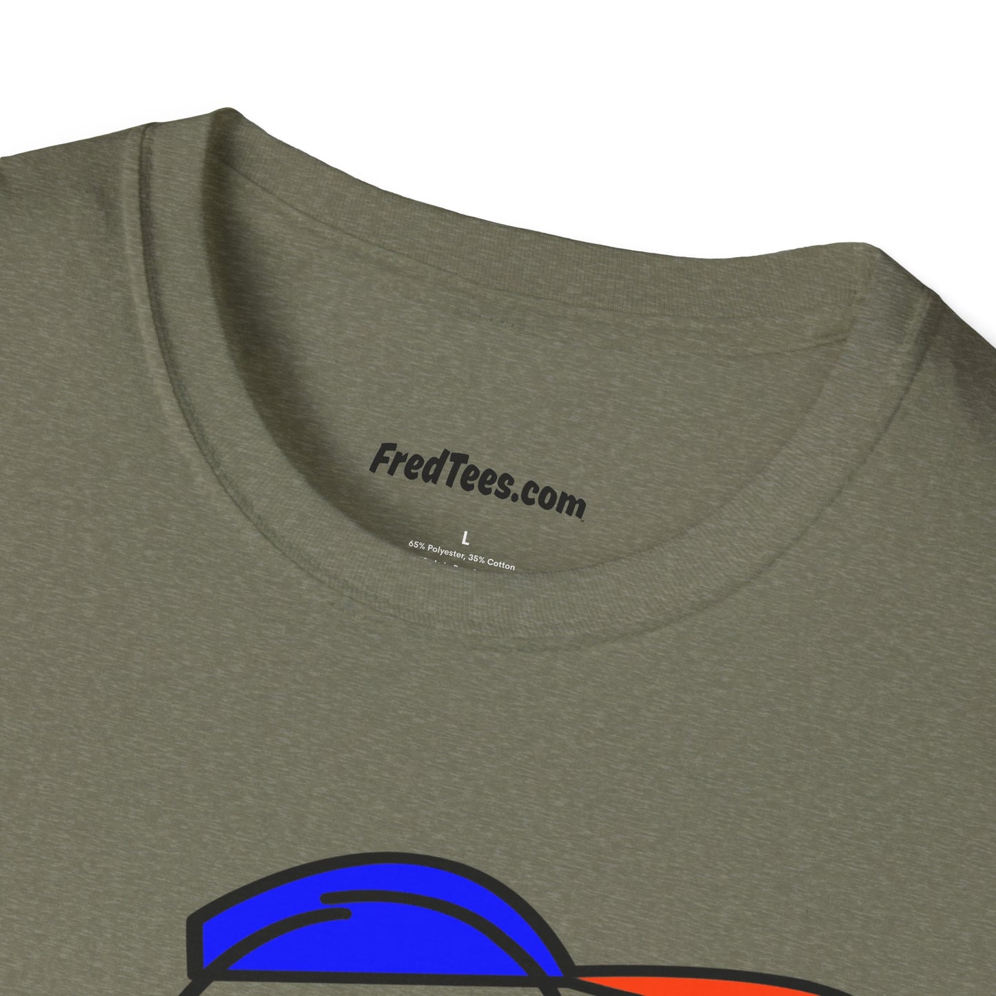 FRED is ready to PLAY BALL! His forever motto - HAVE FUN, PLAY HARD, DON’T QUIT! Orange & Royal