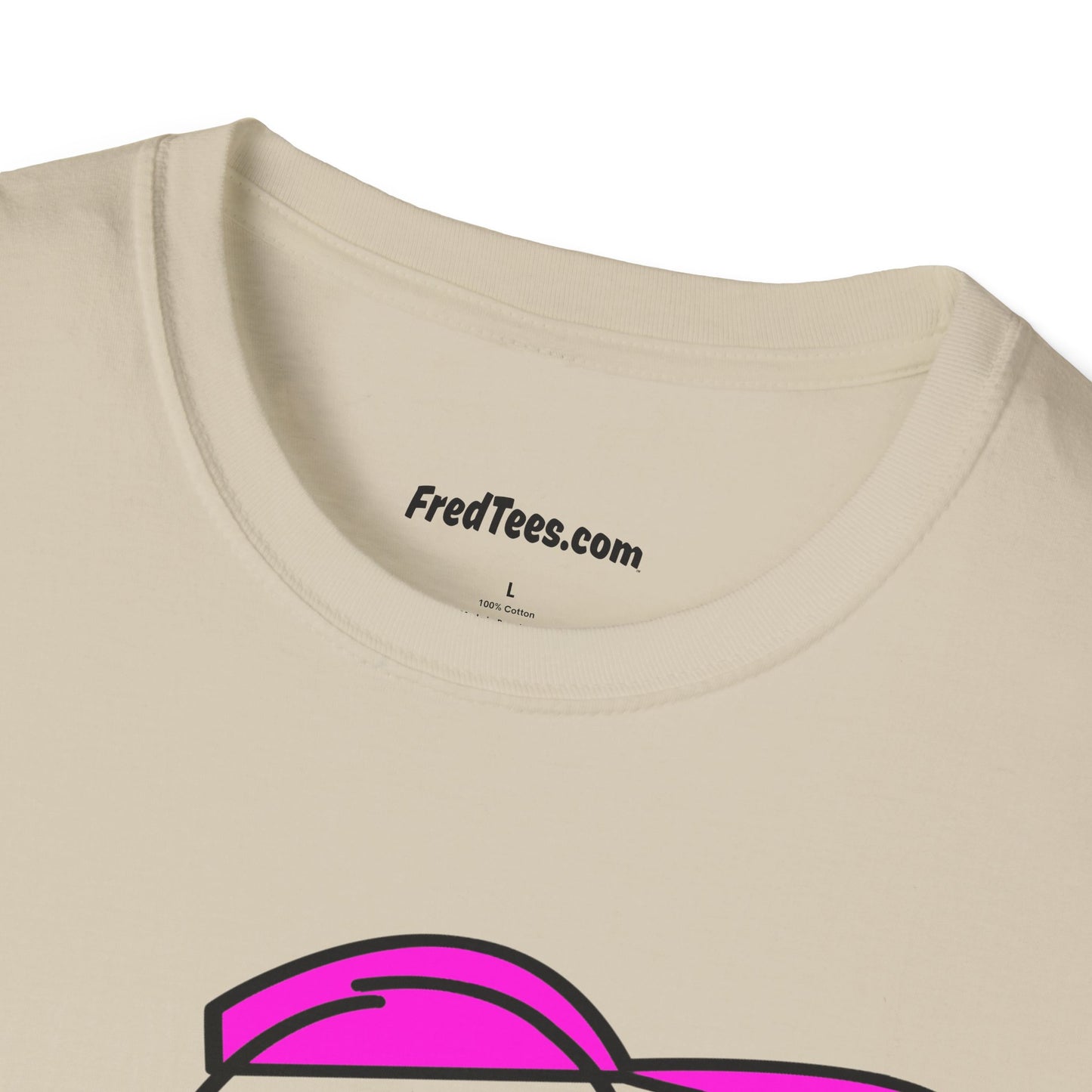 FRED is ready to PLAY BALL! His forever motto - HAVE FUN, PLAY HARD, DON’T QUIT! Hot Pink Pinstripe
