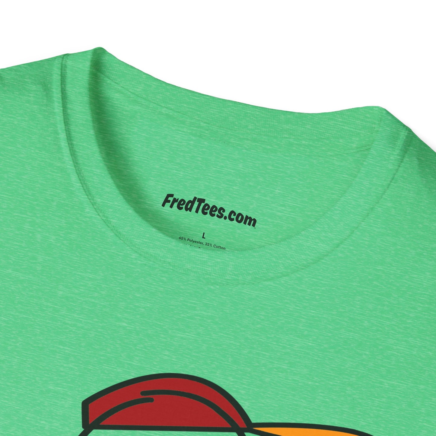 FRED is ready to PLAY BALL! His forever motto - HAVE FUN, PLAY HARD, DON’T QUIT! Red and gold pinstripe