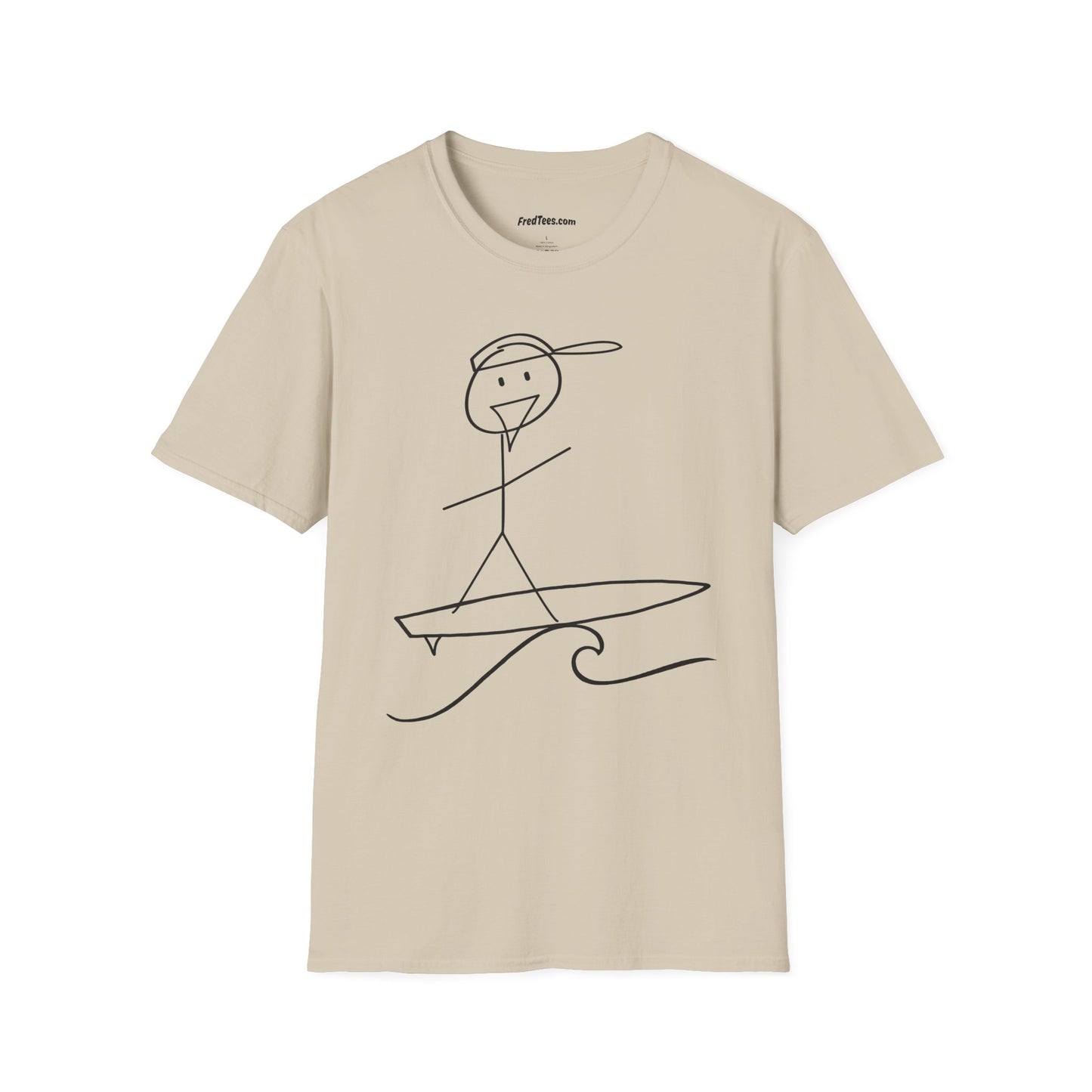 Fred’s Official Surf Shirt! Hang ten, dudes!