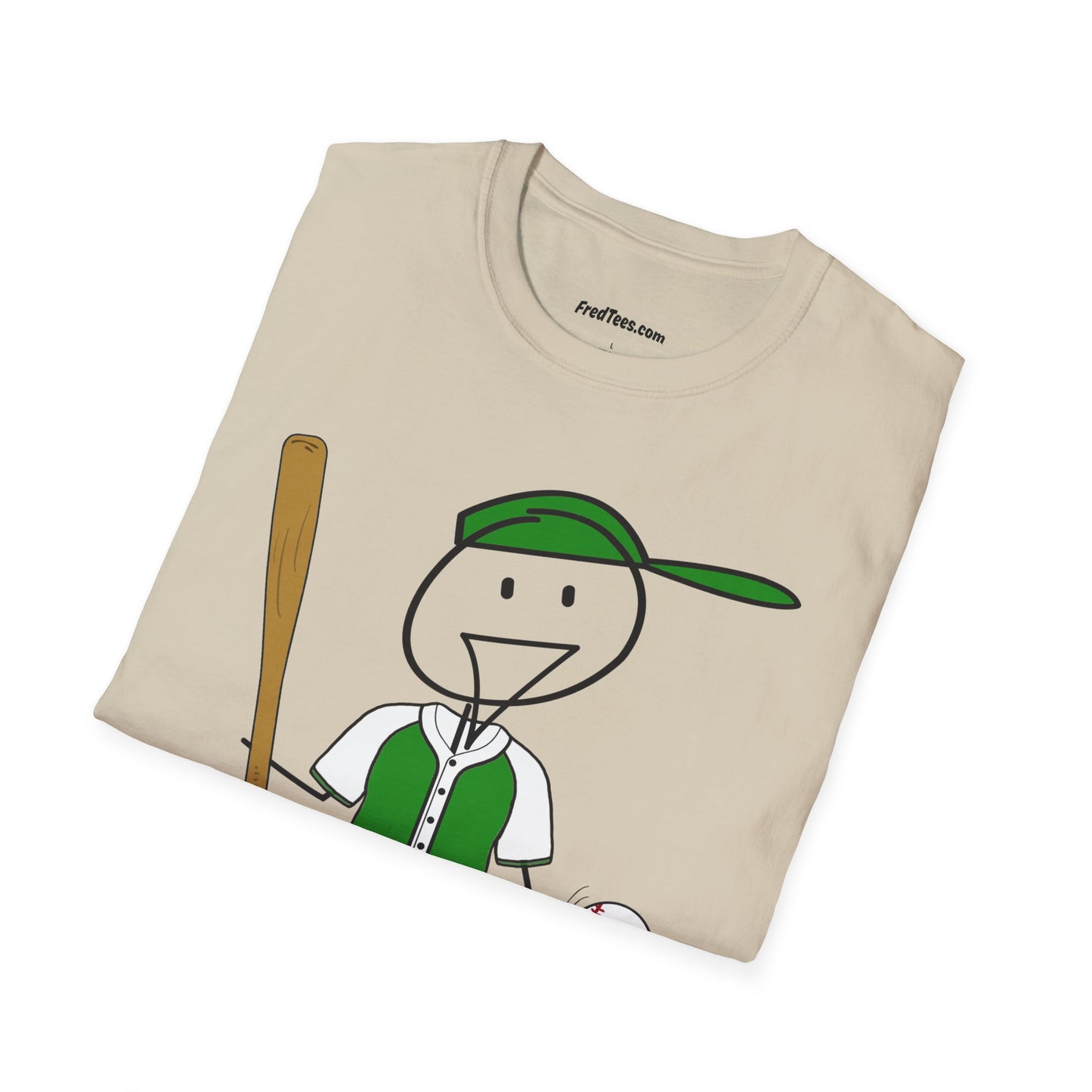 FRED is ready to PLAY BALL! His forever motto - HAVE FUN, PLAY HARD, DON’T QUIT! Green