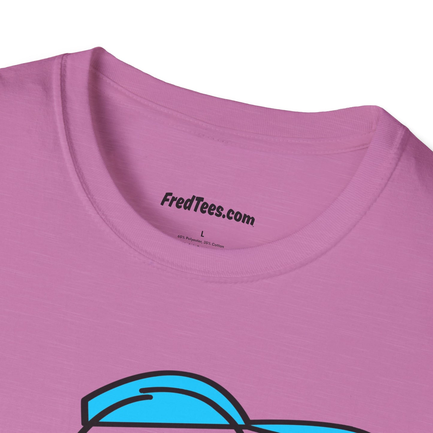 FRED is ready to PLAY BALL! His forever motto - HAVE FUN, PLAY HARD, DON’T QUIT! Sky Blue & Black Pinstripe