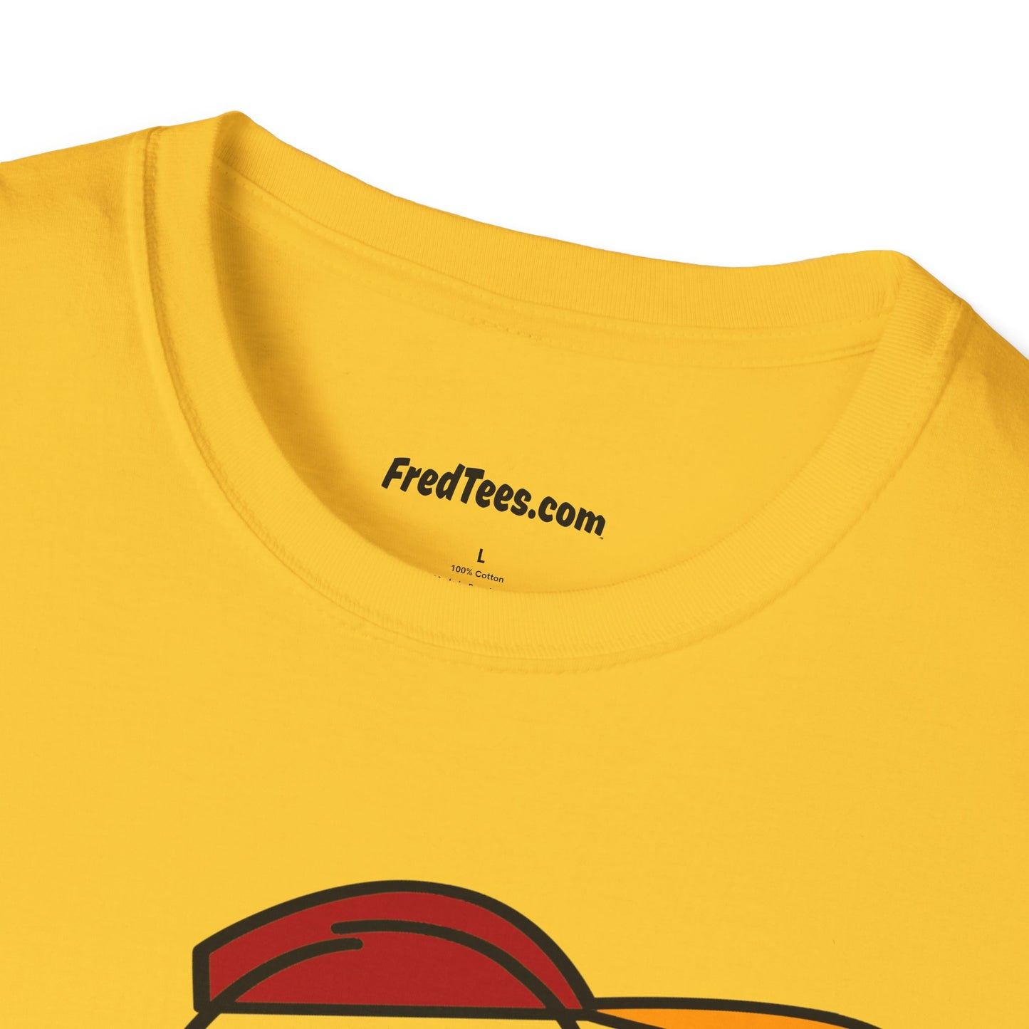 FRED is ready to PLAY BALL! His forever motto - HAVE FUN, PLAY HARD, DON’T QUIT! Red and gold