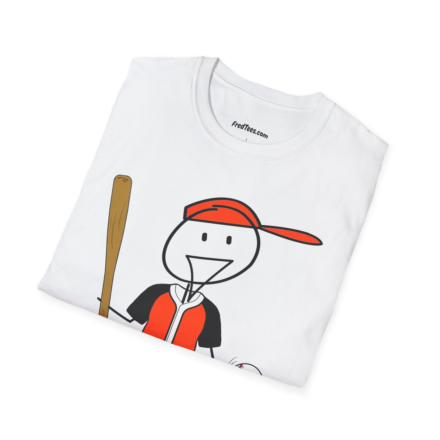 FRED is ready to PLAY BALL! His forever motto - HAVE FUN, PLAY HARD, DON’T QUIT! Orange & Black